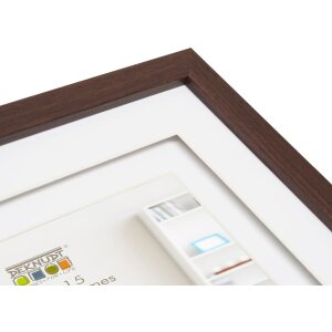 Houten lijst raher 10x15 dubbele passepartout