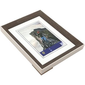 wpc fotolijst rand 10x15 cm donkerbruin