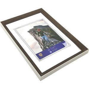 wpc fotolijst rand 20x30 cm donkerbruin