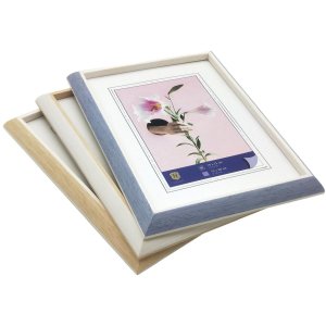wpc fotokader lelie 10x15 cm blauw