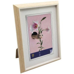 wpc fotokader lelie 13x18 cm naturel