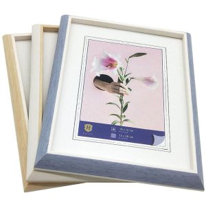 wpc fotolijst lelie 15x20 cm blauw