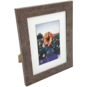 wpc fotolijst Dahlia 15x20 cm middenbruin