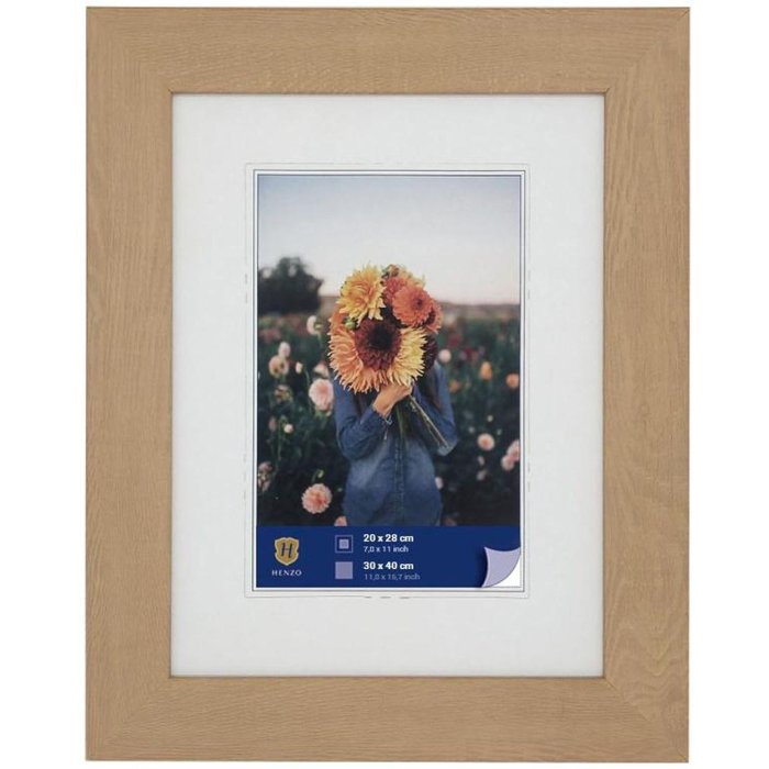 wpc fotolijst Dahlia 30x40 cm naturel