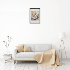 wpc fotolijst Fancy 30x40 cm donkerbruin