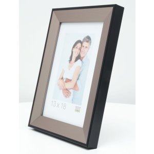 Kunststof lijst s45fd2 zilver antireflecterend glas