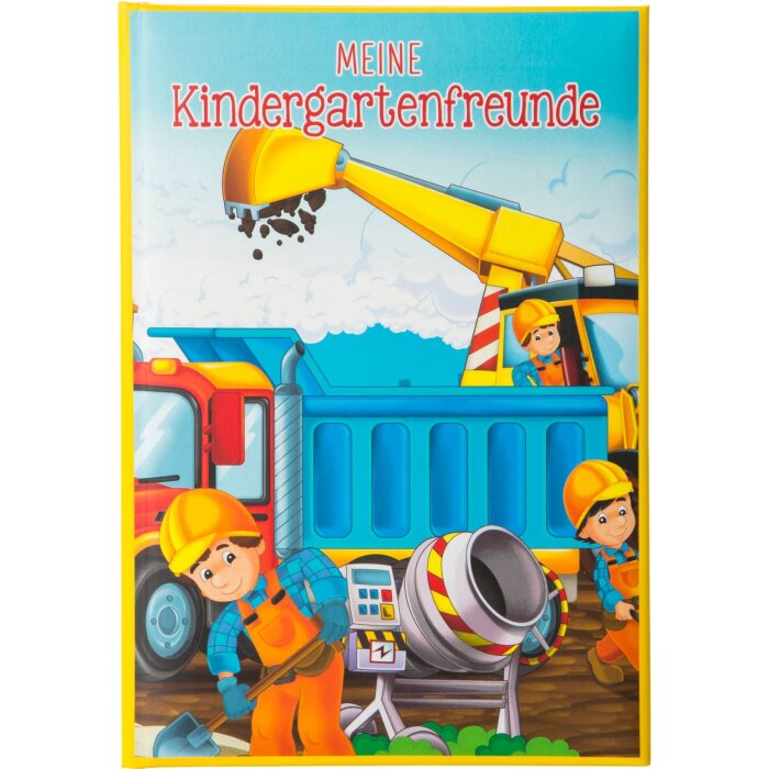 Goldbuch Kleuterschool vrienden boek a5 Bouwplaats