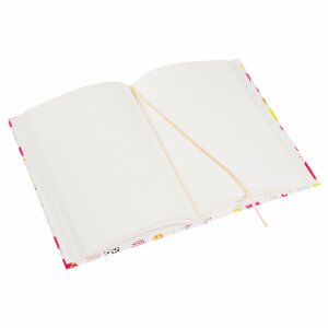Notitieboekje a5 blanco Aardbeien