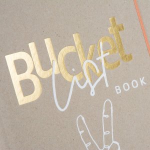 Foto Notitieboek Bucket List 18,5x23 cm
