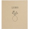 Gastenboek Bloemen voor Jou 23x25 cm