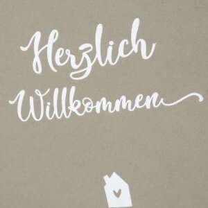 Welkom gastenboek 23x25 cm