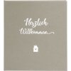 Welkom gastenboek 23x25 cm