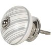 Deurknop ø 4 cm wit 64700