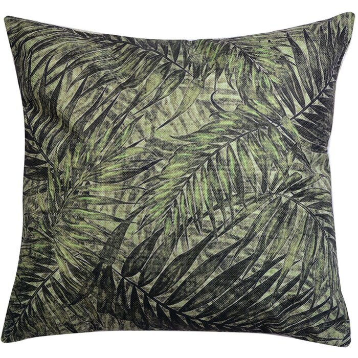 Kussen gevuld 43x43 cm groen kg023.077