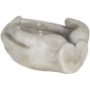 Bloempot 18x16x9 cm beige 6te0329l