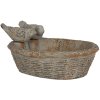 Vogelvoerbakje 35x25x10 cm grijs 6TE0352