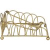 Servettenhouder 20x20x9 cm goud 60057go