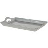Dienblad 45x32x3 cm zilver 64599zi