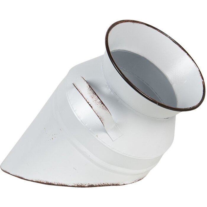 Decoratie Melkbus ø 17x30 cm wit 6y3726w