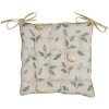 Stoelkussen met schuimrubber 40x40 cm beige lel29
