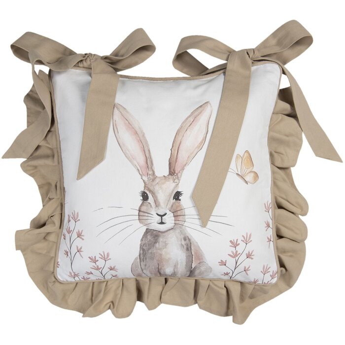 Stoelkussenhoes 40x40 cm beige reb25