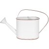 Decoratie gieter 40x14x25 cm Wit 6y3729w