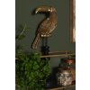 Decoratie Vogel Toekan 13x11x42 cm bruin 6pr3215