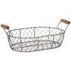 Mand (set van 2) 42x27x15 - 38x23x14 - 34x19x13 cm bruin 6y3769