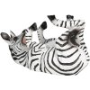 Flessenhouder Zebra 32x12x18 cm zwart 6PR2710