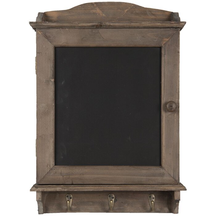 Krijtbord 34x8x47 cm bruin 6h1950