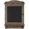 Krijtbord 34x8x47 cm bruin 6h1950