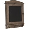Krijtbord 34x8x47 cm bruin 6h1950