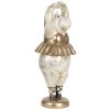 Decoratie Ballerina Nijlpaard 18x18x46 cm veelkleurig 6pr2722