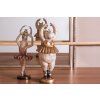 Decoratie Ballerina Nijlpaard 18x18x46 cm veelkleurig 6pr2722