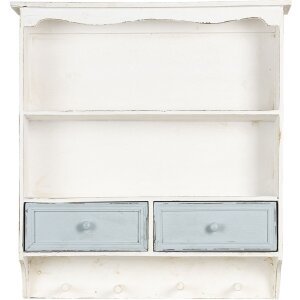 Wandplank 56x13x60 cm wit 5h0465