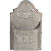 Decoratie tuingereedschapbak 50x26x23 cm Grijs 6Y3924