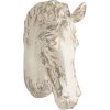 Decoratie Paard 32x16x45 cm wit 6pr3052