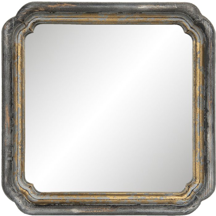 Spiegel 44x6x44 cm goud 62s187