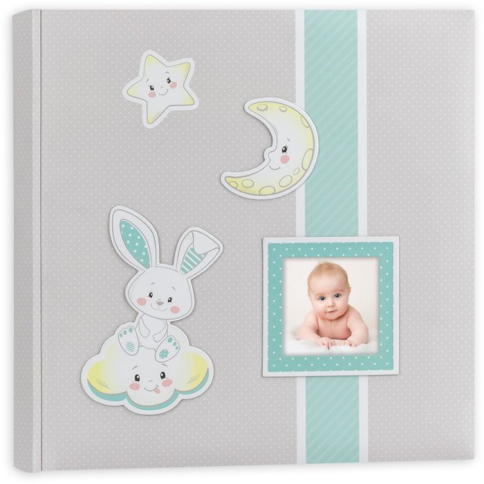 Baby Album Fred 24x24 cm blauw