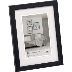 Fotolijst constructie 18x24 cm zwart