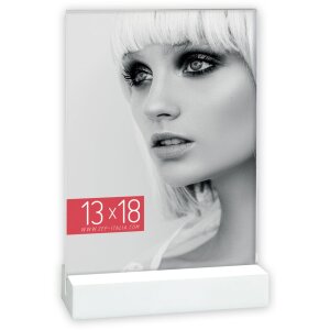 ZEP Dresda Acryl Fotolijst 10x15 13x18 15x20 Wit/Zwart/Natuur