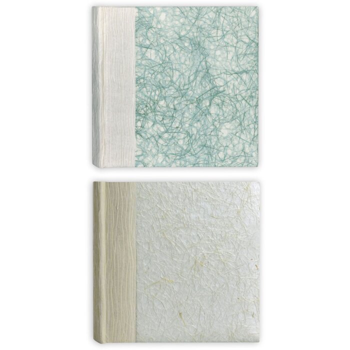 Fotoalbum Seul blauw en crème rijstpapier
