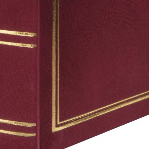 Stockalbum Londen 200 fotos 10x15 cm rood