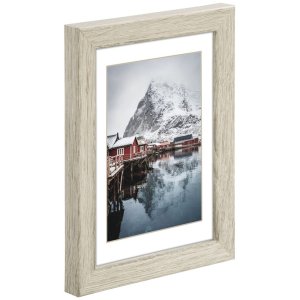 Houten lijst Oslo 30x40 cm grijs grenen