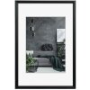 Aluminium lijst Detroit normaal glas en acrylglas