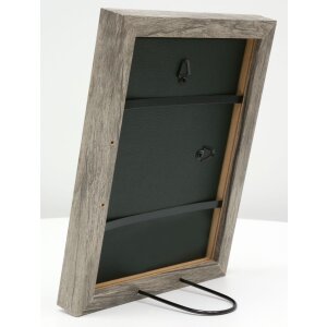 Houten lijst s45rh7ar grijs-beige Antireflecterend glas