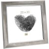 Houten lijst s45yd zilver en brons antireflecterend glas
