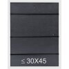 Houten lijst s45yd zilver en brons antireflecterend glas