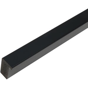 Canvas fotolijst s46v zilver en zwart