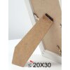 Fotolijst s46xf zwarte rand
